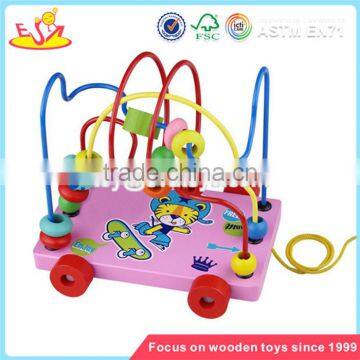Wholesale Popular Education Wooden Wire Bead Toy for Kids New Style Wooden Wire Bead Toy for Children W11B014 photo-5
