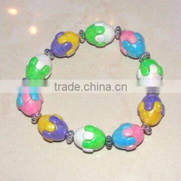 charm beaded bracelet