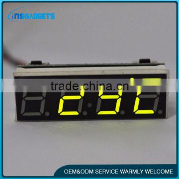 12V 24V Digital Car Thermometer with clock