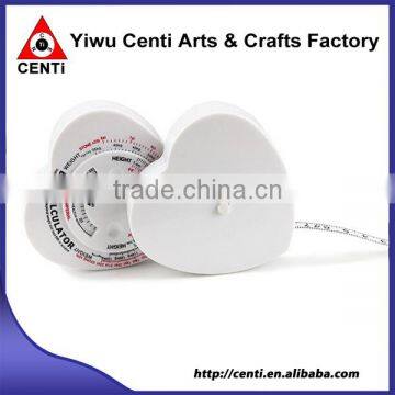 Hot Sale Heart Shape BMI Tape Measure Scale photo-3