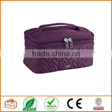 Two Step Cosmetic Case Purple