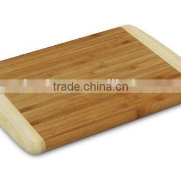 Deluxe Bamboo Cutting boards, 2-toned,