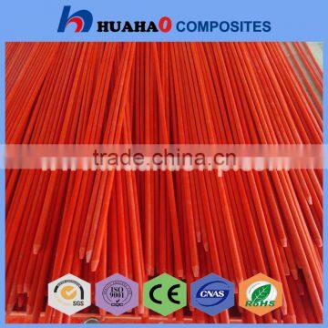 Hot Sale High Strength UV Resistant snow plastic stakes with Cap and Reflective Tape