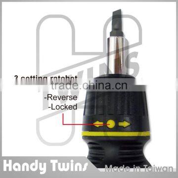 6 In 1 Stubby Ratchet Screwdriver photo-3