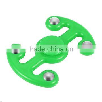 Fidget Hand Spinner Finger Toy Stress Reliever Killing Time Adults/Kids Green photo-3