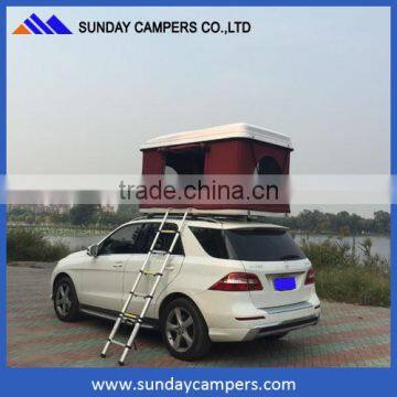 White fiberglass hard top roof top camper 4x4 top sale with cheap price