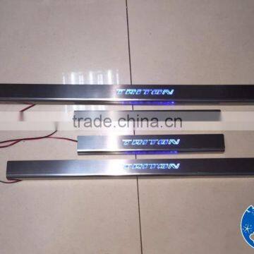 Newest LED door sill for Mitsubishi Triton