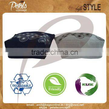 India Factory Cheap Wholesale Handled Custom Printing Jute Beach Tote Bag photo-4