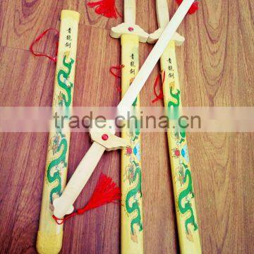 Wholesale Handmade Children Bamboo Long Sword Katana Sword Sale photo-2