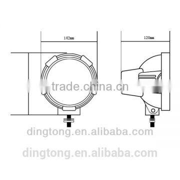 100W 9" HID XENON Driving Light Hid Spotlight Hid Offroad Driving Light photo-2