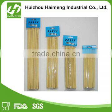 Disposable BBQ Bamboo Stick Bamboo Skewers