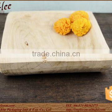Unfinished Rectangle Wood Tray
