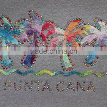 2017 colorful souvenir heat transfer design