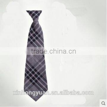Custom Fashion Spring Polyester Grey Plaid School Uniforms Neckties photo-2