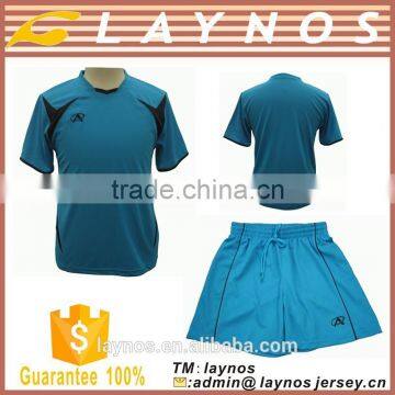 2015 Hot Selling Wholesale Cheap Football Uniform Newest Soccer Jersey Set photo-6