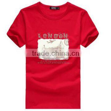 Promotional Custom Printed Man Sports 95%cotton 5%spandex t Shirt photo-6
