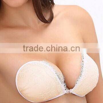 sparkle stapless sexy mature lace bra