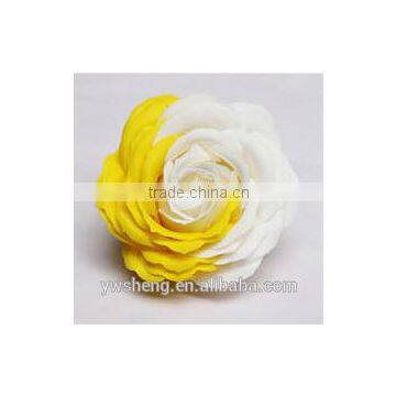 Wholesale Colorful Big Rose Flower Two - Tone Rose Diy Artificial Soap Flower photo-2