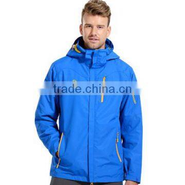 3 in 1 OEM/ODM Fashion Design Waterproof And Windproof Outdoor Jackets For Mens photo-3