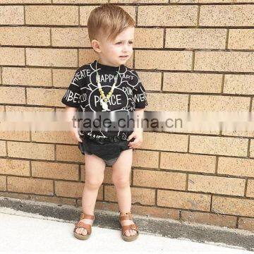 S17504A 2017 Boys' Children Summer Tops T-Shirt Cotton T-Shirts photo-2