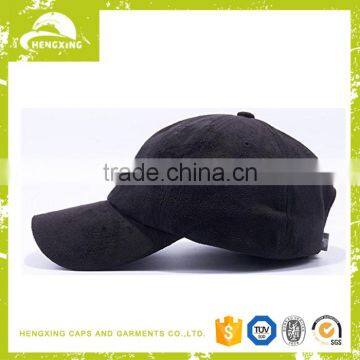 High Quality Custom Blank Suede Baseball Cap Hats photo-2