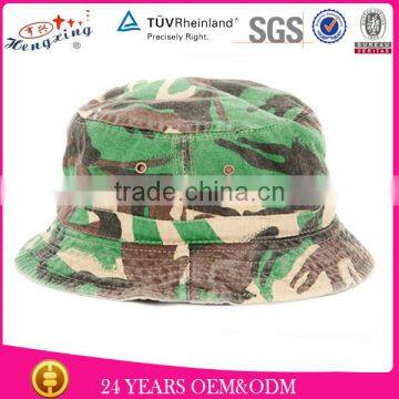 Design your own custom wholesale camoflauge bucket hats