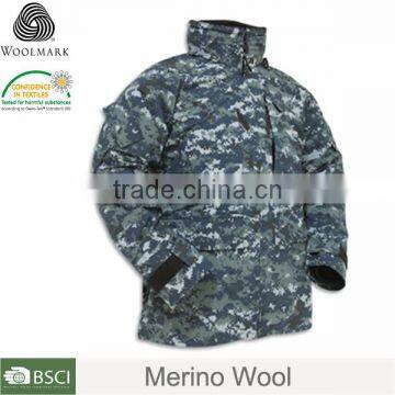 Military Jacket, Merino Wool Camouflage Military Life Jacket photo-5