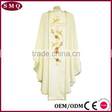 Ivoy wheat embroidery monastic church vestment