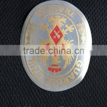 Relfective Chest Emblem Reflective Logo be Heated on Polo Shirt for Spain Market photo-2