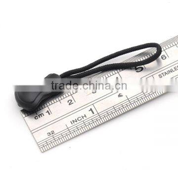 Slip-resistant Black Plastic Zipper Puller for Apparel Luggage Bag Sportwear 011 photo-2