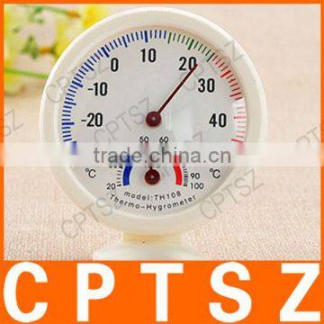 Small Thermometer With Arch Culverts Temperature And Humidity Instrument For Gift Thermometer/Mechanical Thermo Hygrometer photo-5