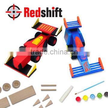 Teaching Materials Color Your Wooden Racer photo-2