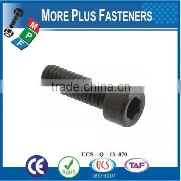 Made in Taiwan Plain Alloy Steel Black Oxide Metric Stainless Steel Socket Head Cap Screw photo-5