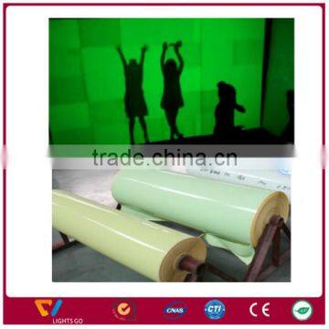 PVC cuttable printable self-adhesive rigid night glow photoluminescent Glow in the dark plastic sheet board