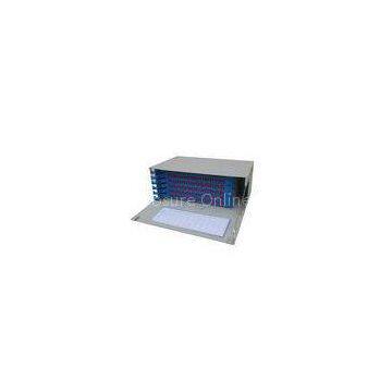 72core 4U ODF Fiber Optic Distribution Box with FC / UPC Fiber Pigtails and Adapters
