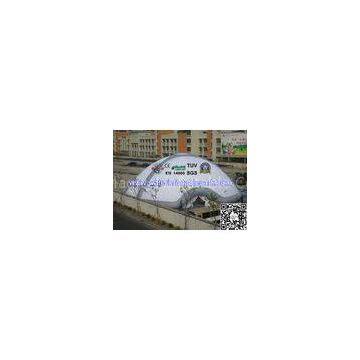 Giant Inflatable Tent 18m Diameter , White Inflatable Dome Hire For Events