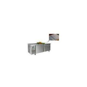 Custom Prep Table Refrigerator With Static Cooling , Two Doors