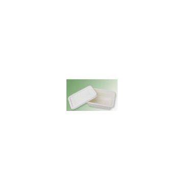 biodegradable square container with lid