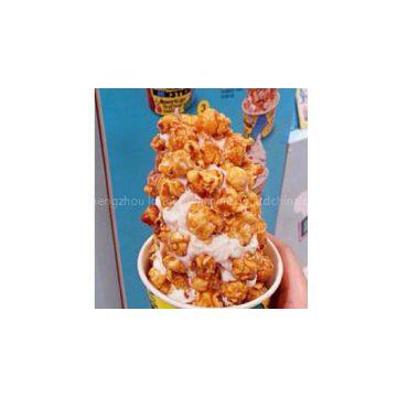 Caramel popcorn machine