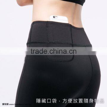 Women Multi-fabrics Activewear Sport Leggings photo-3