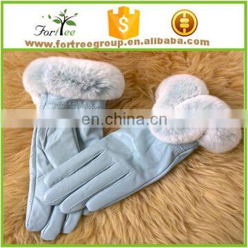 wholesale winter women real blank gloves sheep leather gloves