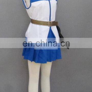 Rose Team-Free Shipping Fairy Tail Lucy Heartfilia White Dress Anime Sexy Halloween Carnival Costumes photo-4