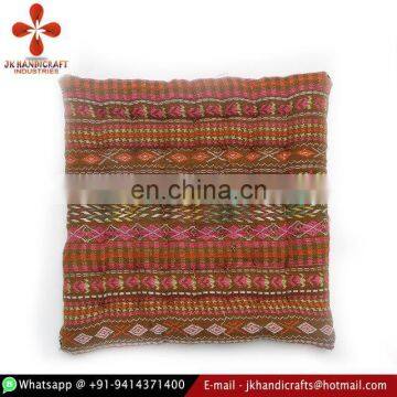 Wholesale Chair Cushion Pad Out Door Hand Woven Bohemian Chair Pad