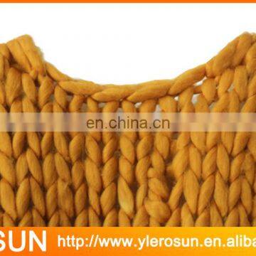 Women Heavy Chunky Wool Handmade Cardigan Sweaters photo-3