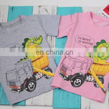 Kid's Tshirt Crocodile Swampy Printing Cartoon Design photo-3