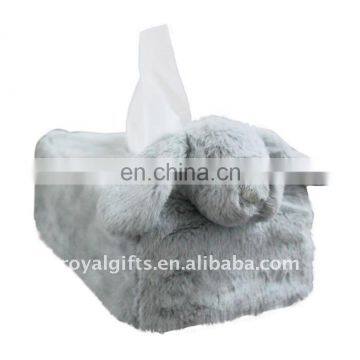 2013 Plush Dog Tissue Box