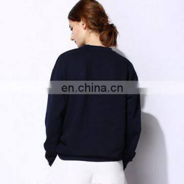 Online Shopping New Design Ladies Shirt Gradient Color Dot Printed Long Sleeve Crewneck Fleece Sweatshirt for Women photo-4