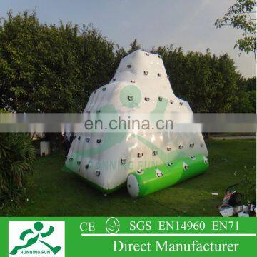 inflatable water climbing iceberg for games IB01