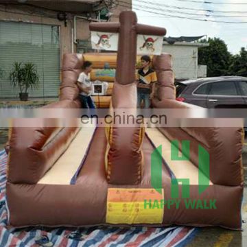 Super interactive big inflatable bouncer with pull rope for team sports