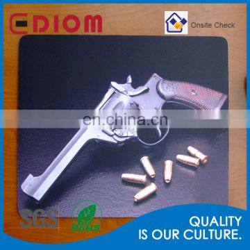 2016 Hot Sale Promotional Printing Durable Wholesale Rubber Fabric Mousepad